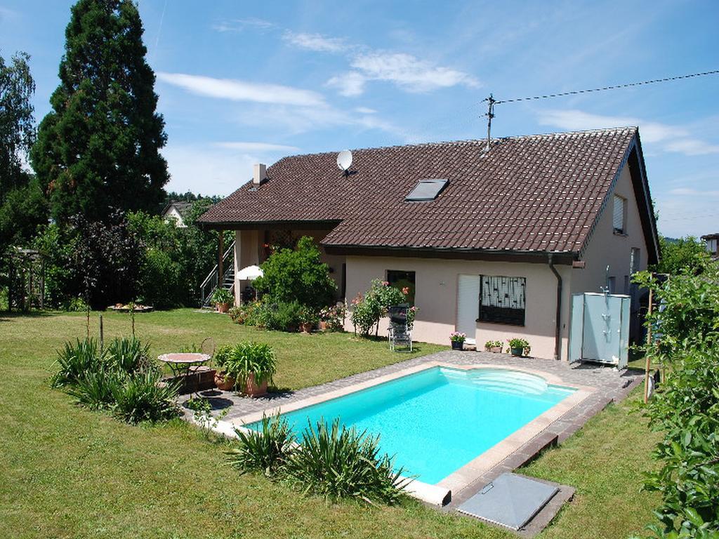 Ferienwohnung Mit Pool Straubenhardt Zewnętrze zdjęcie